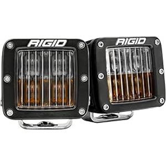 RIGID 50482 - D-Series SAE Compliant Fog Lights Yellow/White Pair
