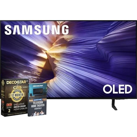 Samsung 42 OLED 4K S90F Smart TV Bundle