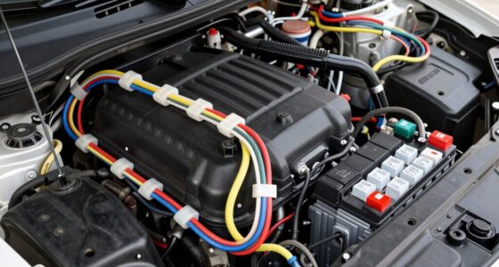 secure cable routing and fusing