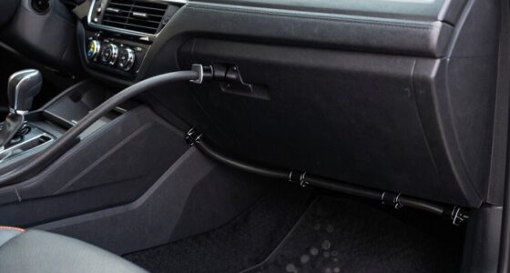 secure cable routing technique