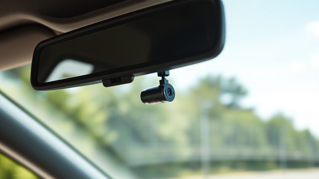 secure discreet dash cam installation