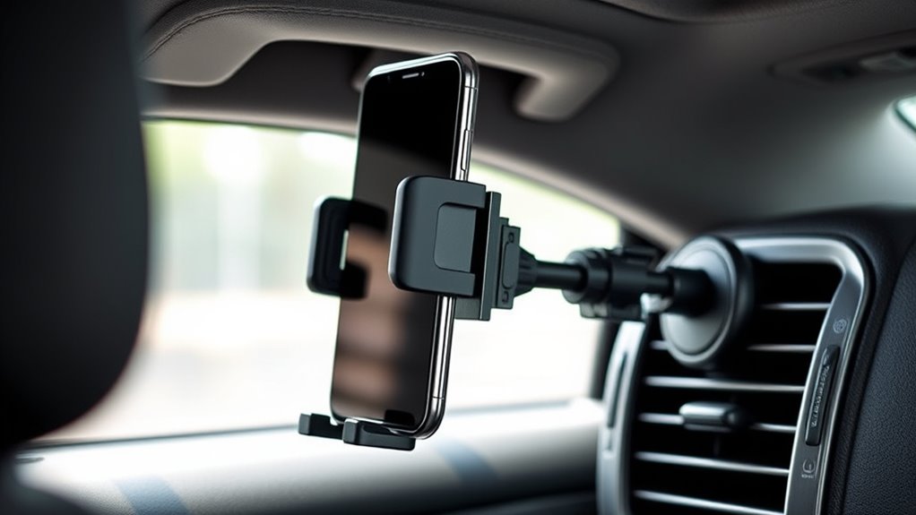 secure heavy phone mount
