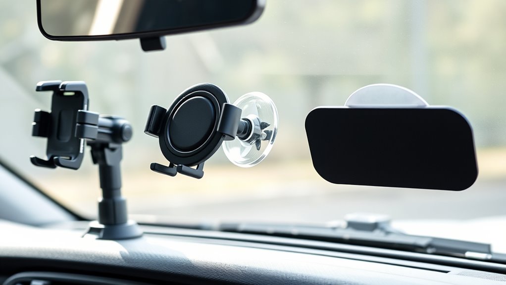 secure mounts ensure stability