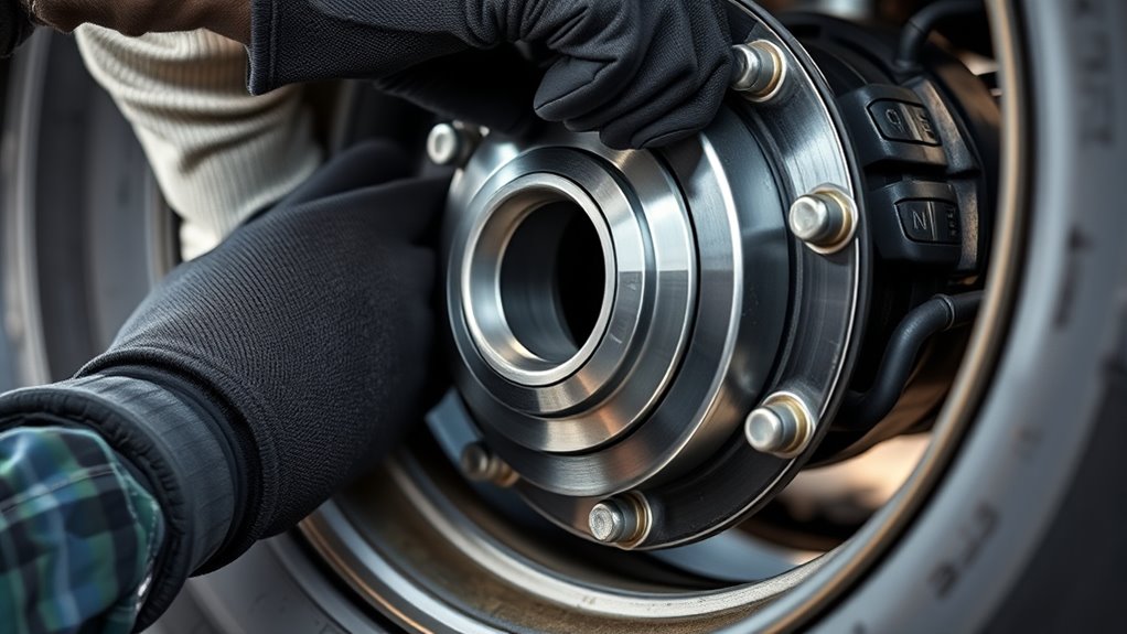 secure vehicle before testing