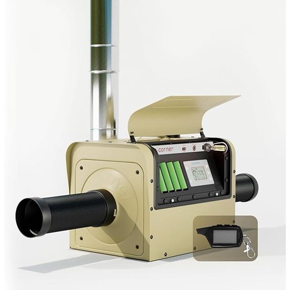 Self-Powering 20,000 BTU Diesel Heater for Camping