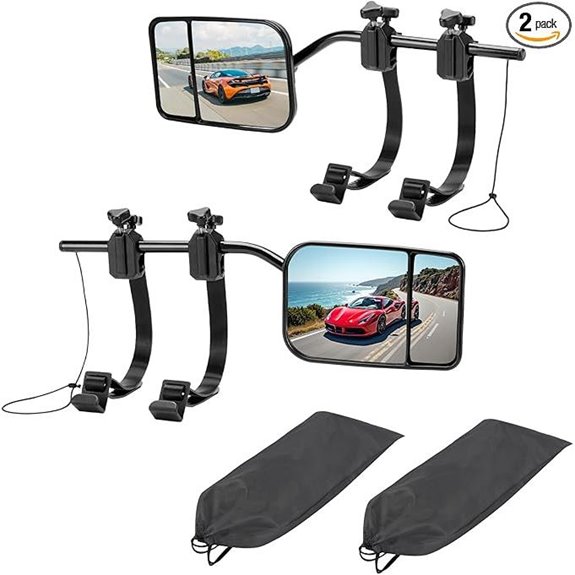 Universal Towing Mirror Extensions (Pack of 2)