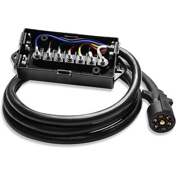 7-Way Trailer Wiring Harness with Junction Box