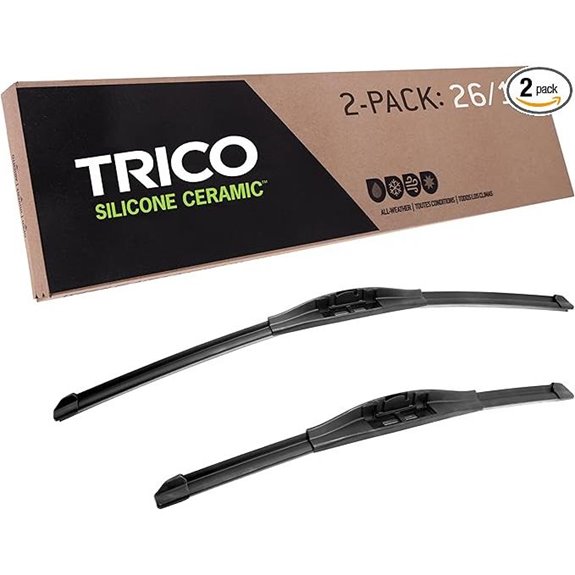 TRICO Silicone Ceramic Windshield Wiper Blades (2-Pack)