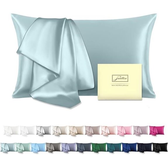 Mulberry Silk Pillowcase with Zipper 20x26
