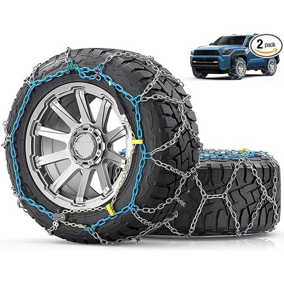 Snow-Chains Easy Install Tire Chains for SUVs and Trucks