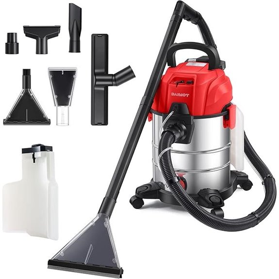 6-Gallon Wet & Dry Shop Vacuum with Shampoo Tank