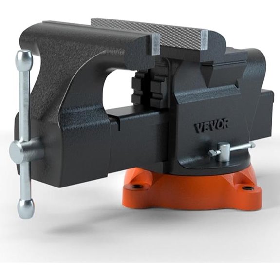 VEVOR 6-Inch Bench Vise with Swivel Base