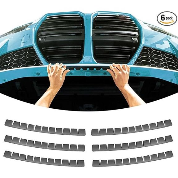 6 Pack Car Bumper Guard Polyurethane Protector Kit