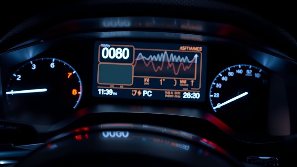 snapshot of vehicle conditions