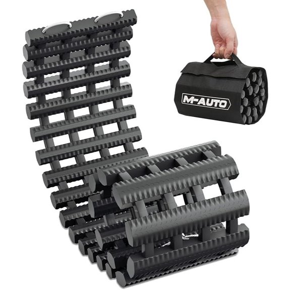 M-AUTO Snow Traction Mats for Vehicle Recovery