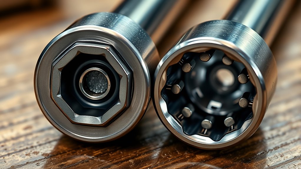 socket design and grip