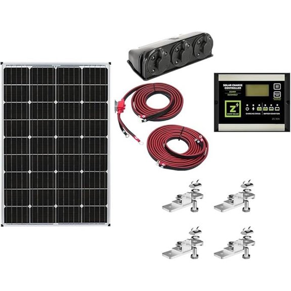 Zamp Solar Legacy 115W Roof Mount Kit