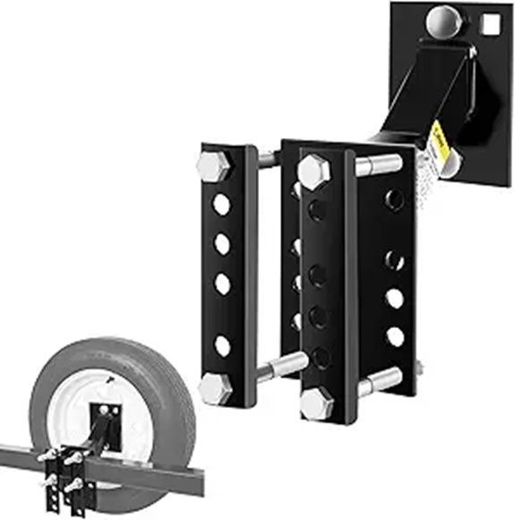 MaxxHaul Spare Tire Carrier for Utility Trailer