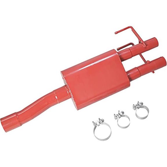 409 Stainless Steel Ram 1500 Exhaust Muffler Kit