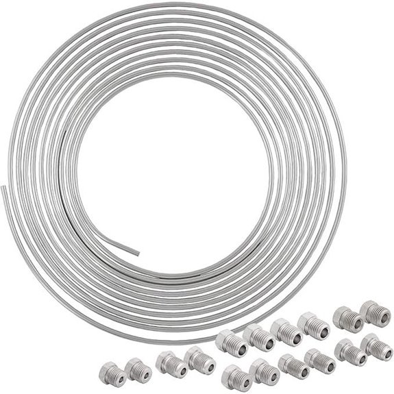 4LifetimeLines Stainless Steel Brake Line Kit