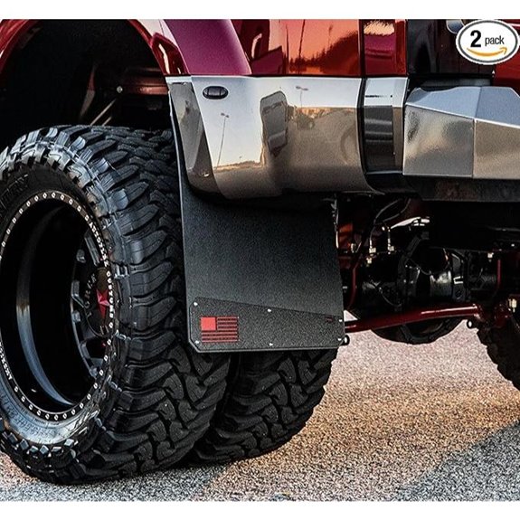 REK GEN ‘Merica Dually Mud Flaps - Stainless Steel