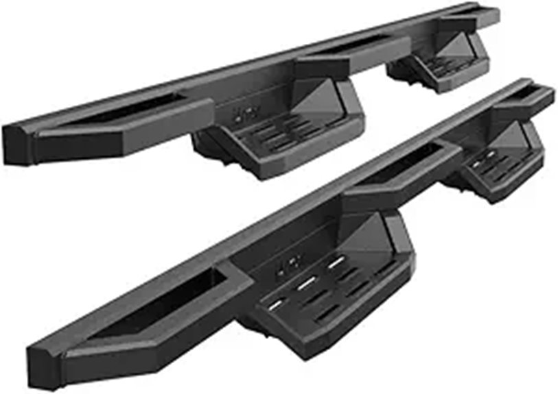 APS Stainless Steel Nerf Bars for Chevy Silverado Sierra