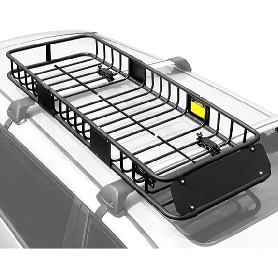 Heavy Duty Steel Roof Cargo Basket for Cars and SUVs