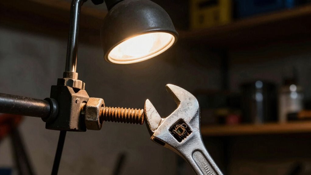 strategic work light placement