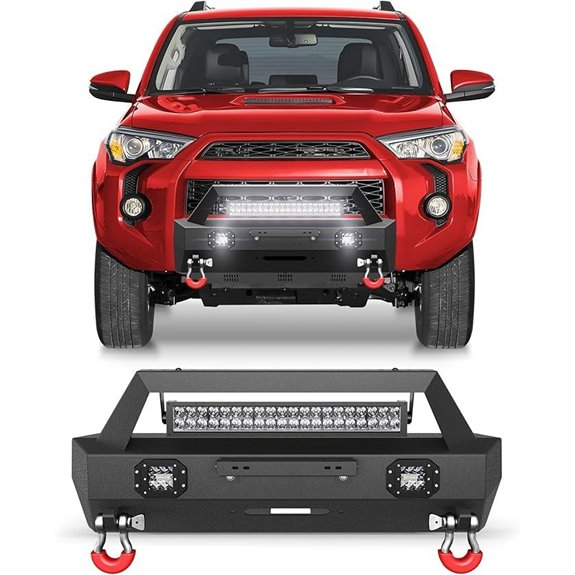 4Runner Stubby Front Bumper with Winch Plate & Lights