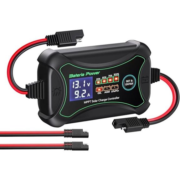 SunRock 10 12V MPPT Solar Charge Controller