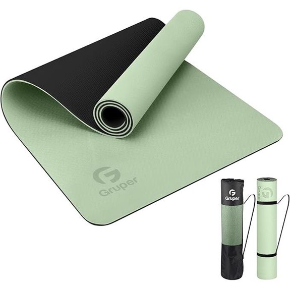 Eco-Friendly Non Slip Yoga Mat with Carrying Strap