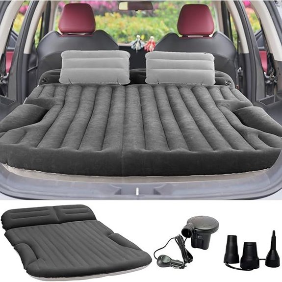 KMZ SUV Air Mattress with Pump and Pillows