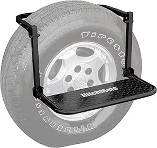 HitchMate TireStep for SUVs RVs & Trucks