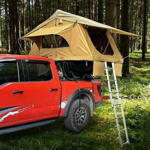 Rooftop Tent for SUV & Truck Camping 2-3 Person
