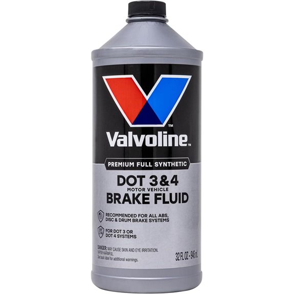 Valvoline DOT 3 & 4 Synthetic Brake Fluid (32oz)