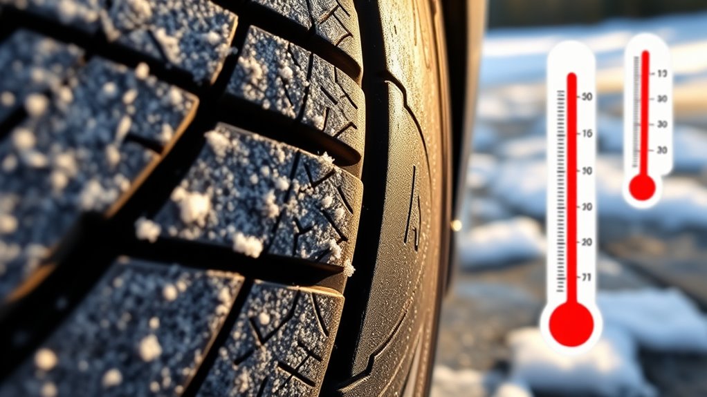 temperature aware tire pressure monitoring