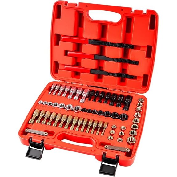 Thread Repair Kit with Taps Dies and Gauge