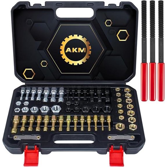 AKM 61Pcs Thread Restorer Kit with Gauge