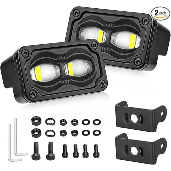 3-Inch SAE LED Fog Lights 2 Pack