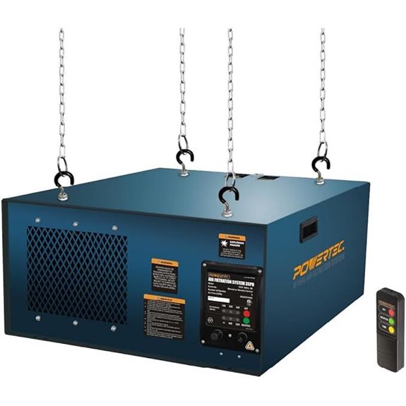 POWERTEC 3-Speed Remote Air Filtration System