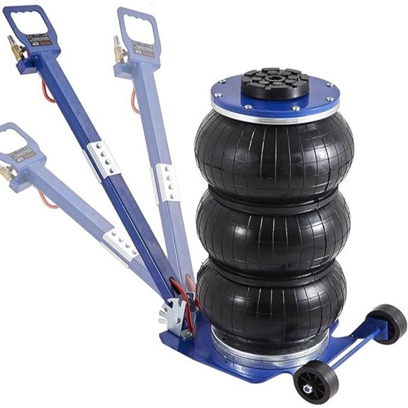 VEVOR 3 Ton Air Jack with Adjustable Handles