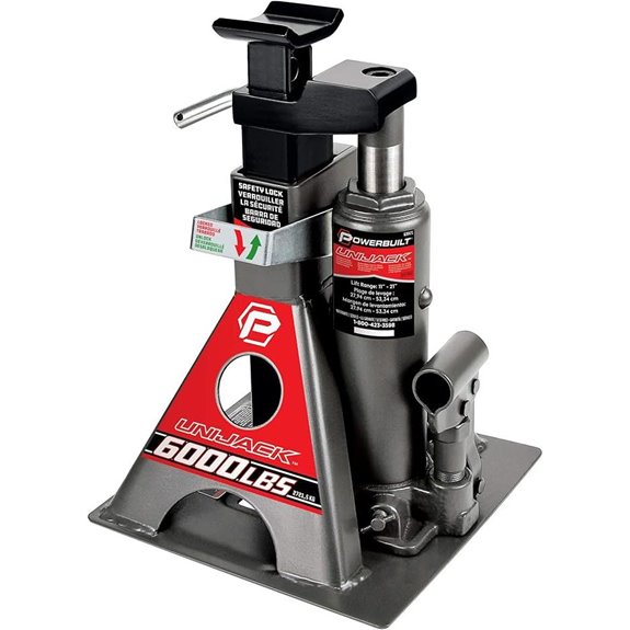 Powerbuilt 3 Ton Bottle Jack and Stands (620471)