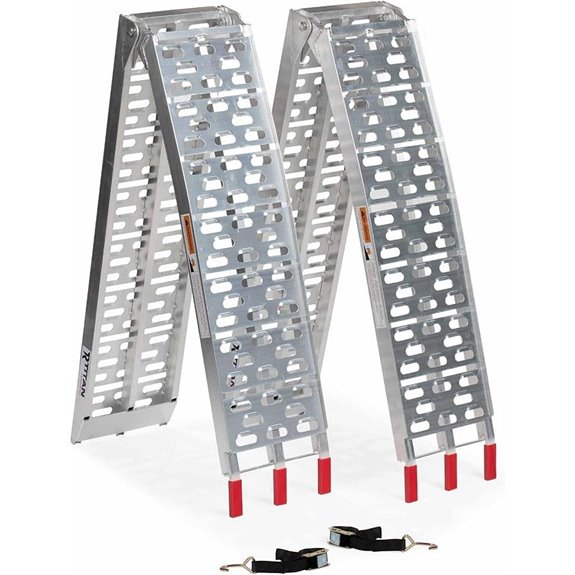 Titan Ramps 7.5' Portable Aluminum ATV Loading Ramps