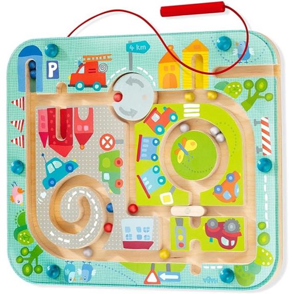 HABA Busy Board for Toddlers Magnetic Maze Puzzle