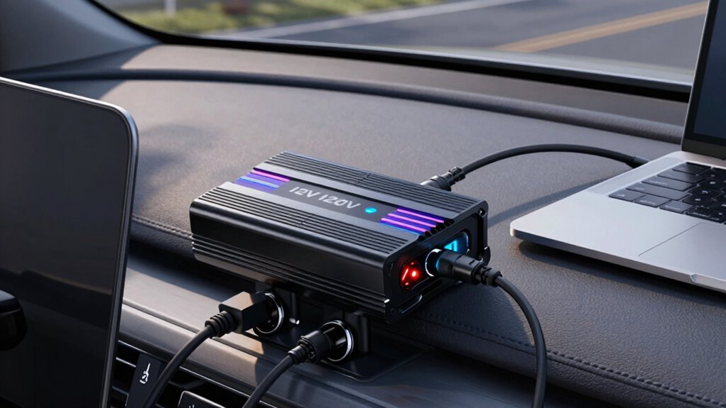 top 12v to 120v car inverters