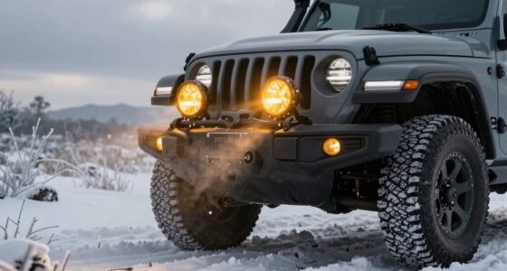 top amber fog light pods