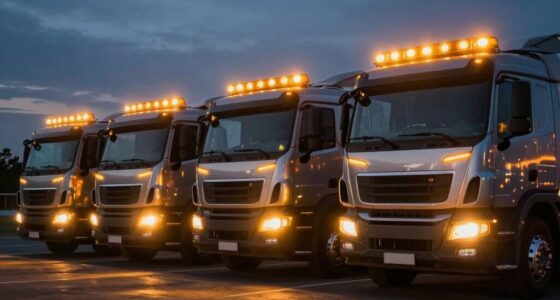 top amber work truck lights