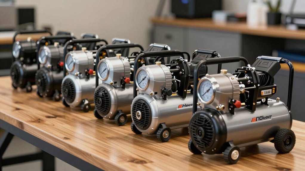 top dual cylinder compressors