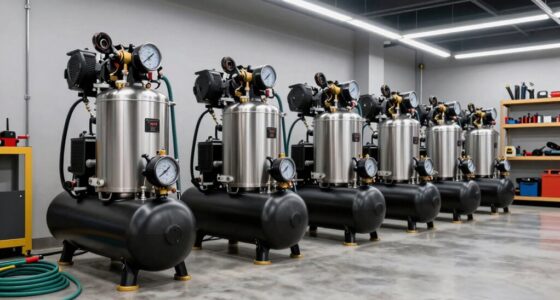 top garage air compressors