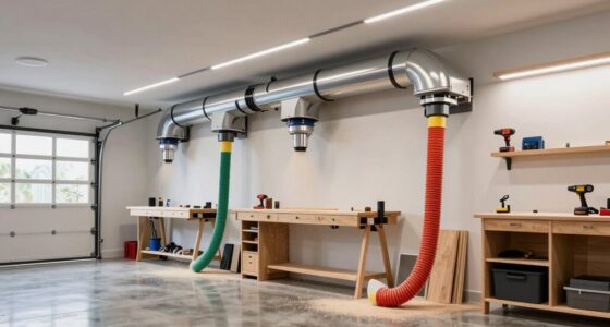 top garage dust collection systems